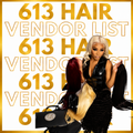 613 Vendor List